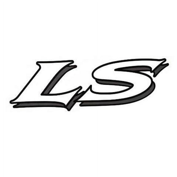 Moomba Boat Model Decal 104735 | LS White Black Sticker