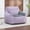 Gray+Purple, variant on Jopath Giant Bean Bag Chair,Comfy Corduroy Large Bean Bag Chair Sofa with Armrests for Adults Teens,Lazy Sofa Couch Chairs with Filler Included for Bedroom Living Room,Gray+Purple