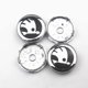 thumbnail image 1 of 4pcs 60mm Car Wheel Hub Stickers Rim Center Cap Emblem Badge Decal For Skoda Octavia 2 3 Rapid Kodiaq Fabia Superb Kamiq, 1 of 4