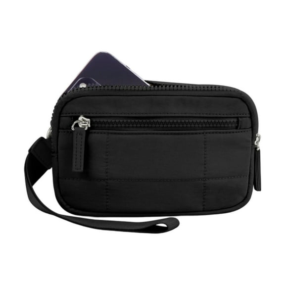 Women's Wristlet Clutches Purse Quilted Phone Wallet Handbags with Wrist Straps Small Coin Purse Card Holder Purses