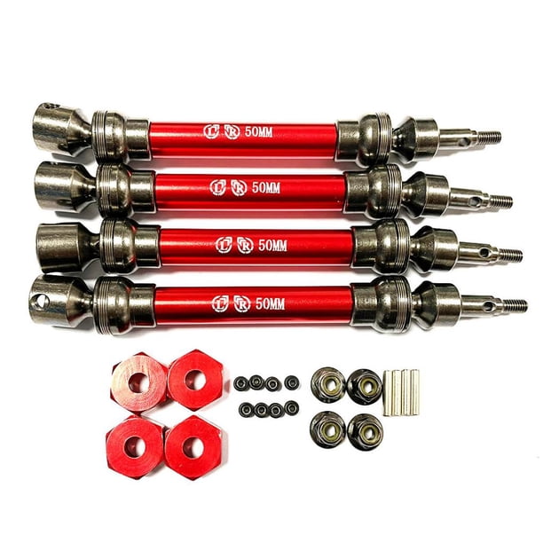 Montaje hexagonal de rueda Vogacara RCGOFFLOW 4 uds acero rojo para 1/10 ARRMA SENTON 3S