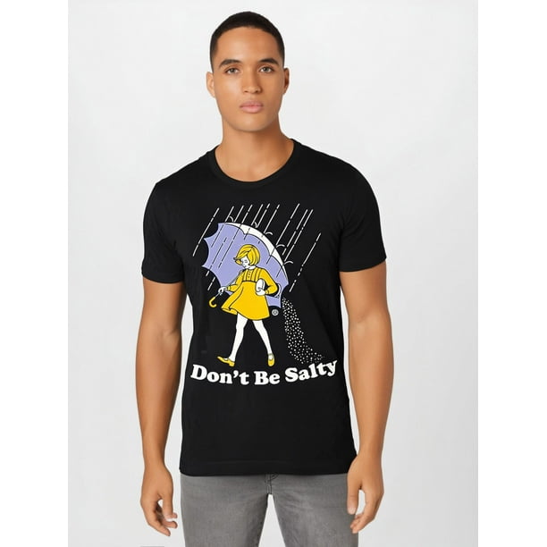 Funny Dont Be Salty Premium T-Shirt Men’s Short Sleeve Graphic T-shirt Collection black Tee For Adult, Men, Women, Teen, Teenager, Adolescent, Youth