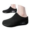 thumbnail image 3 of TSADFHJI Women's Slippers Size 9 Wide Women'S Fashion Solid Color Mesh Platform Slippers Casual Comfortable Shoes Women's Slippers Size 8 Arch Support Women's Slippers Size 6.5 Wide Black 6.5, 3 of 7