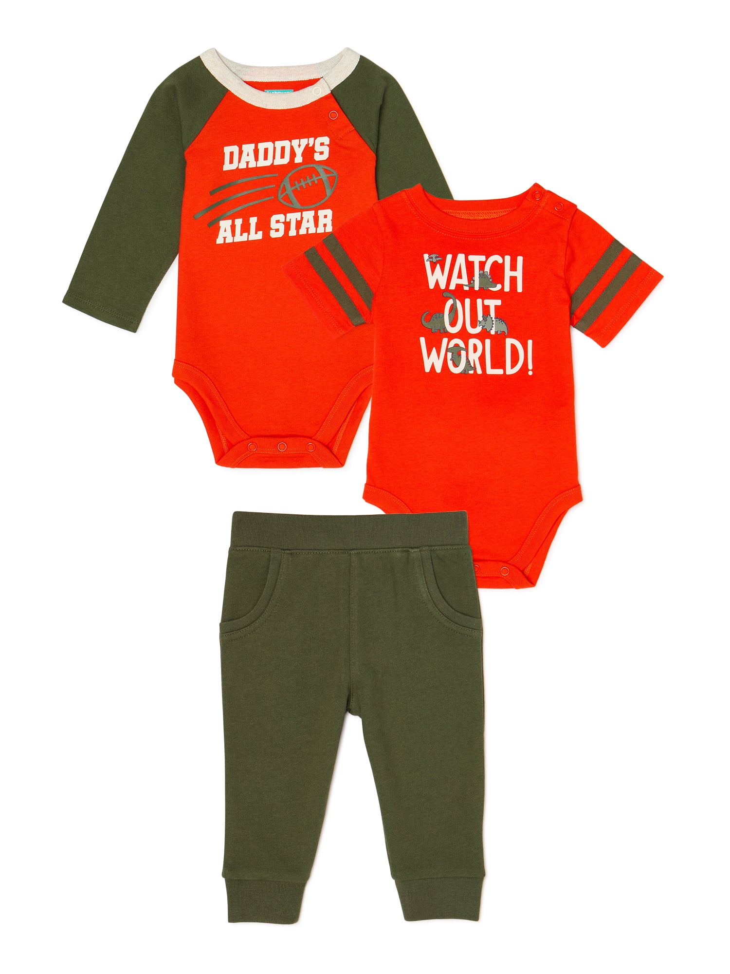 orange baby boy clothes