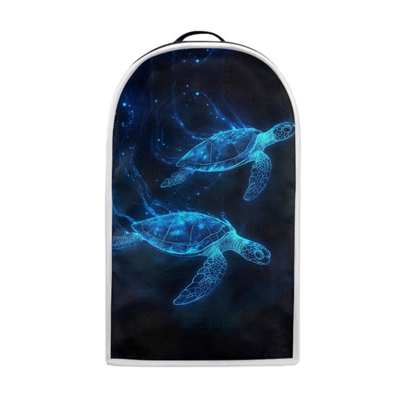 HELLHERO Neon Sea Turtle Kitchen Blender Dust Covers, Proof Stain for Home Kitchen