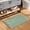 Sage green, variant on Savi Home Cotton Hand-Tufted Bathroom Rug, Reversible Soft Bath Mat, Sage green, 17 x 24 Inch