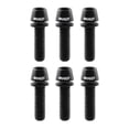thumbnail image 1 of Juego de 6 tornillos para vástago de bicicleta, tornillos para freno de disco de bicicleta, piezas para tornillos de vástago de manillar, Negro, 1 of 9