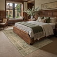 thumbnail image 4 of BERTHMEER 5'x7' Area Rugs for Living Room Vintage Brown Rugs for Bedroom Kitchen Non Slip Washable Carpets Oriental Distressed Home Office Dorm Dining Room Traditional Distressed Throw Rugs, 4 of 8