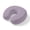Purple, variant on Neck Pillow, Grey Pure Color Memory Foam U-Shaped Travel Pillow for Airplane Car Train Office Nap, Portable Soft Head Neck Support for Sleeping & Reclining Aesthetics Contemporary Luxury