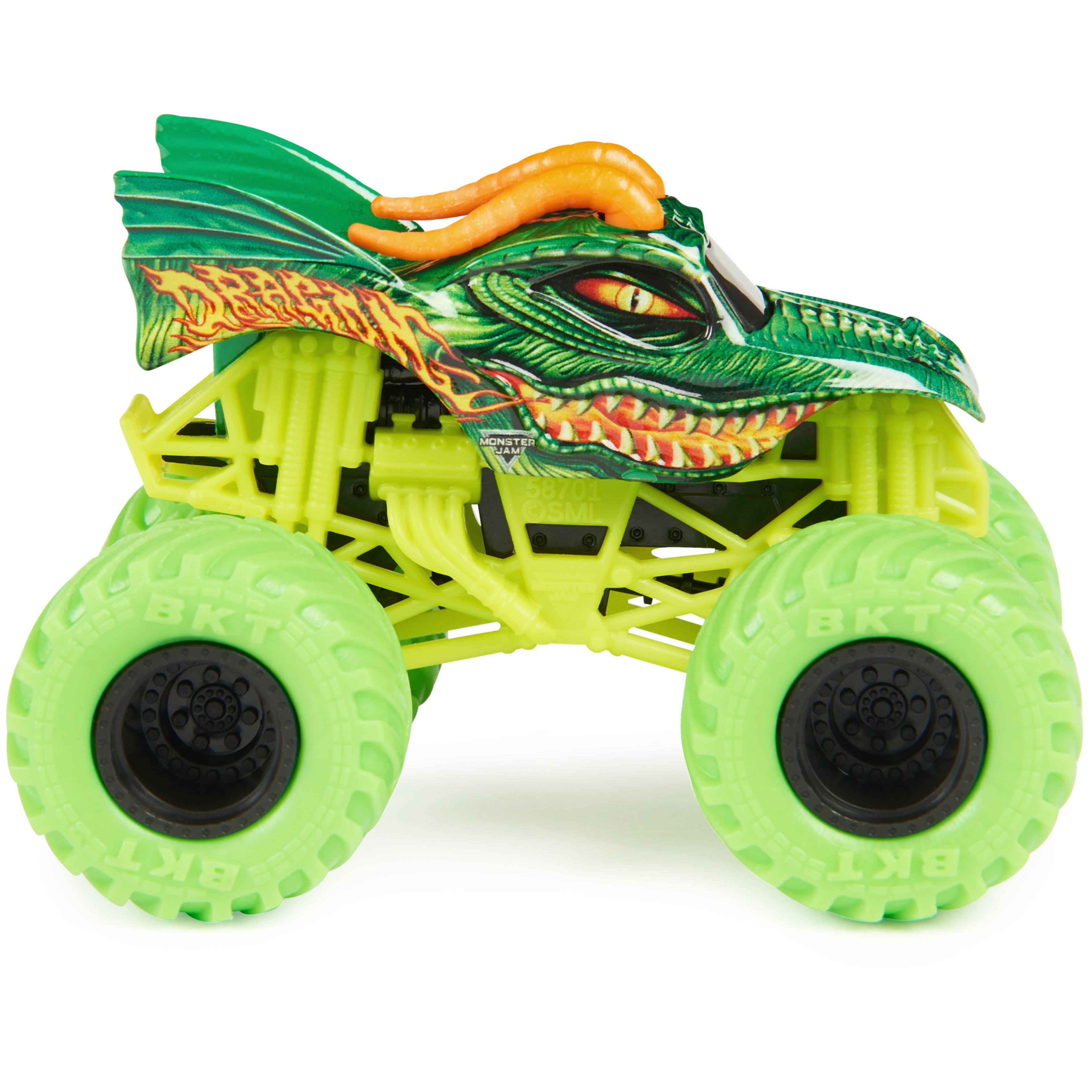 DRAGON vs FULL CHARGE - 2-Pack SERIES 21 Trucks MONSTER JAM Cars