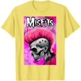 thumbnail image 1 of T-Shirt Art Fan Crâne Rose Mode Chemise Mode Homme Manches Courtes, 1 of 2