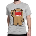 thumbnail image 1 of Impresionantes camisetas kawaii para hombre y mujer, camisetas de algodón con cuello redondo, camisetas de manga corta Domo Kun, ropa recién llegada., 1 of 7