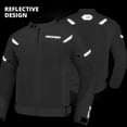 thumbnail image 4 of Breathable Motorcycle Jacket Anti-Fall Motorcycle Equipment Reflective Motocross Clothing Wear-Resistant Biker Coat For Summer, 4 of 5
