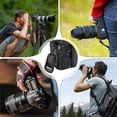 thumbnail image 4 of 4 Pack Camera Strap Quick Release Buckles, Camera Neck Shoulder Strap Quick Release Loops Clips, Camera Strap Rapid Connectors, Universal Connection Buckle Adapter (Black), 4 of 7