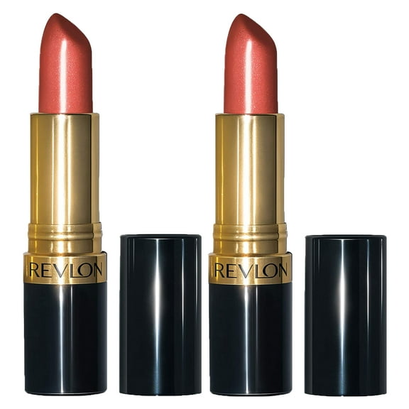 Pack of (2) REVLON Super lustrous lipstick, moisturizing with vitamin e, Cinnamon Bronze, 0.15 Ounce