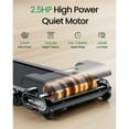 thumbnail image 4 of 330 lbs Portable Folding Treadmill, 2.5 HP Foldable Compact Treadmill for Home Office, Walking Running Treadmill with LED Display for Exercise, 4 of 7