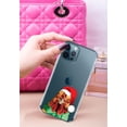 thumbnail image 3 of WIRESTER Cochin Chicken Cute Transparent Soft Gel TPU Clear Case Slim Protective Cover for Apple iPhone 12 Pro Max 6.7" 2020, 3 of 3