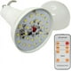 thumbnail image 3 of Bombilla LED alimentada por energía solar: linterna portátil con carga USB, lámpara de lectura para interiores, oficina, cocina, con panel solar, 2 lámparas, 3 of 5