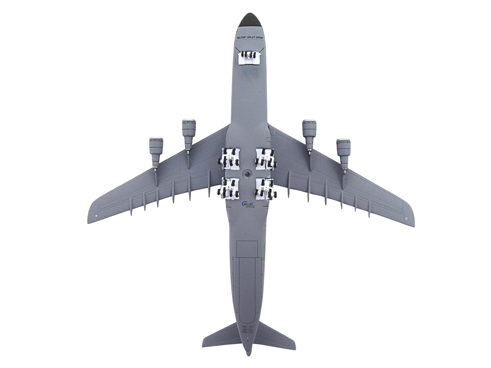 Lockheed C-5M Super Galaxy Transport Aircraft "NY Air National Guard" US Air Force Camouflage 1/400 Diecast Model by GeminiJets