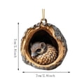 thumbnail image 3 of Forest Animal Christmas Ornaments,3D Animal Christmas Tree Ornaments,Funny Forest Animal Ornaments for Hanging Decoration Gift for Animal Lovers & Christmas Basket Stuffers, 3 of 6