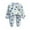 Blue, variant on Hienoo Infant Boys Homewear Pajamas Cartoon Print Long Sleeve Tops Pants Sleepwear Pj's