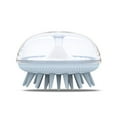 thumbnail image 2 of sweethay masajeador de cuero cabelludo cepillo de ducha de aseo de silicona suave eliminación de picazón depurador de cabello herramienta de Type3 NO3, 2 of 6