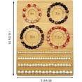 thumbnail image 2 of Bamboo Bead Boards for Jewelry Making, Bracelet Beading Board, DIY Supplies, Small 6"/ 7"/ 7.5"/ 8", 2 of 6