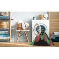 thumbnail image 2 of Ahgly Company Machine Washable Indoor Square Transitional Fall Forest Green Area Rugs, 8' Square, 2 of 7