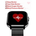 thumbnail image 4 of 1.83'' Waterproof Smart Watch with Message Answer Call Sleep Monitoring Sports Pedometer Information Alerts For iPhone Android, 4 of 5