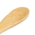 thumbnail image 2 of BambooMN Carbonized Brown 3.9" Oval Head Small Solid Bamboo Spice Salt Sugar Spoons, 30 Pieces, 2 of 7
