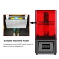 thumbnail image 4 of Resin 3D Printer Build Plate Flexible Spring Steel Plate Flex Bed and Magnetic Base Sheet Sticker with Adhesive Compatible with ANYCUBIC Photon/Photon S/Mono SE/QIDI 3D Shadow 5.5S, 135 x 80mm, 4 of 8