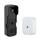 thumbnail image 1 of Tuya Smart Video Doorbell WiFi Video Intercom Door Bell IP Camera Audio Bidireccional Funciona con Tuya/SmartLife EU Plug, Negro, 1 of 5