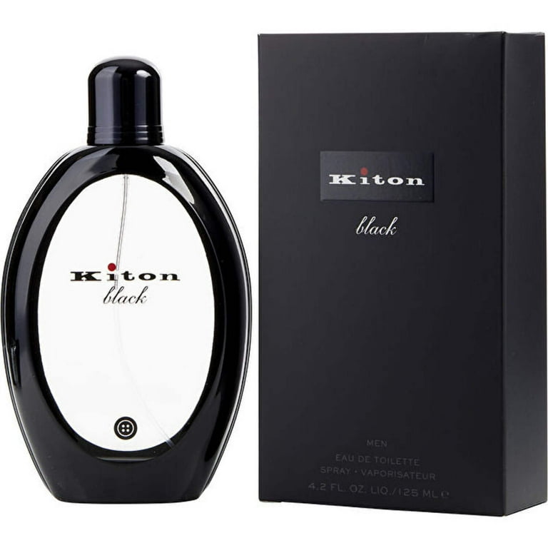 Kiton Black Eau De Toilette Spray for Men 4.2 oz Cologne - Walmart.com