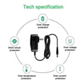 thumbnail image 4 of 15V replacement power supply compatible with Halfords 6 in 1 Jump Starter Power Pack, 4 of 5