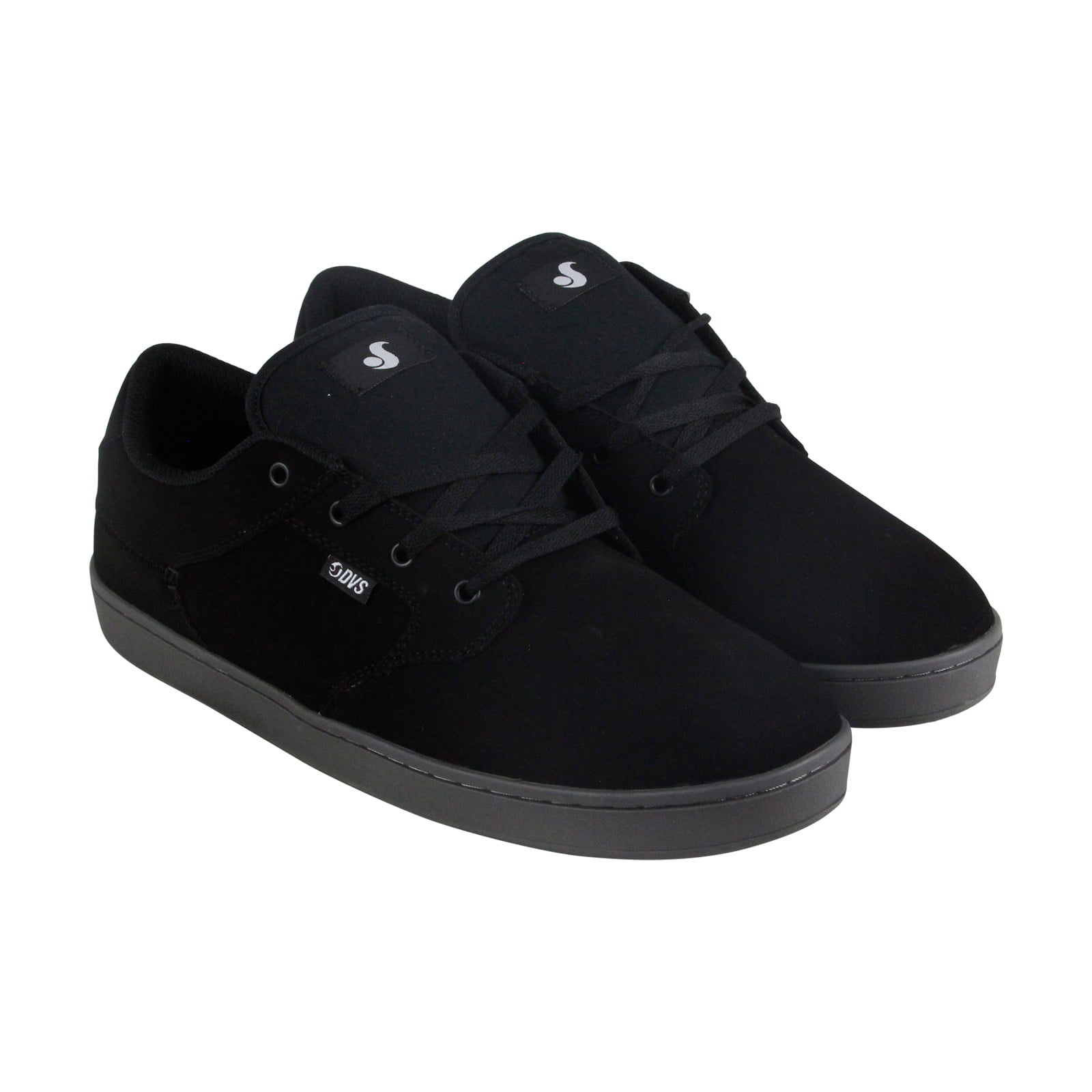 Dvs - DVS Quentin Mens Black Nubuck Lace Up Skate Shoes - Walmart.com ...