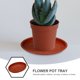 thumbnail image 3 of COSMOBETTY 5Ud Plastic Plant Pot Baseplate Flower Pot Tray with Water Absorber, 3 of 5