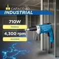 thumbnail image 4 of Atornillador Tablaroca 1/4' Industrial 710 W Dongcheng, 4 of 10