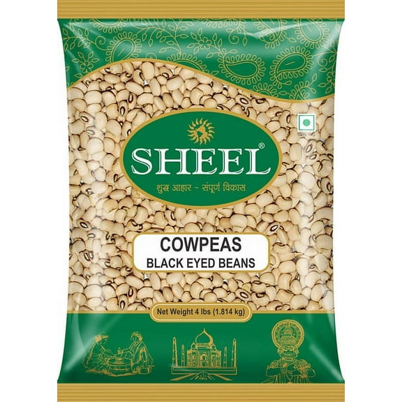Sheel Cowpeas / Black Eyed Beans 4 lbs