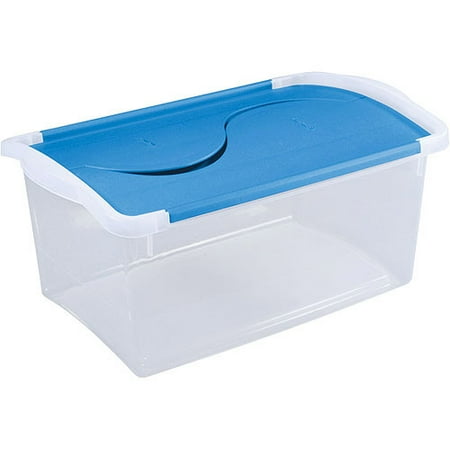 Sterilite 15-Quart Hinged Lid Box, Set of 6