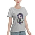 thumbnail image 2 of Women's Basic Short Sleeve T-Shirt Demon Slayer Butterfly Ninja, 2 of 6