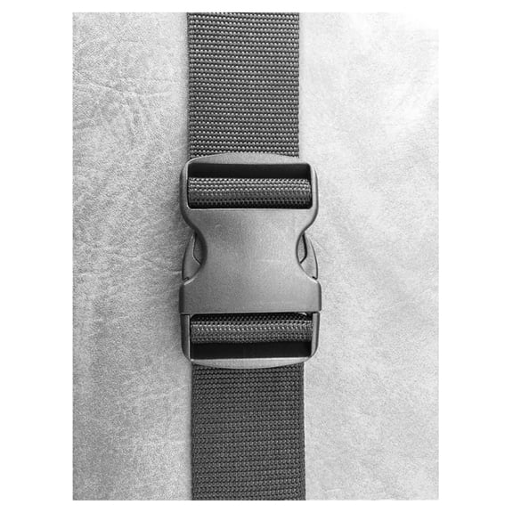 Hot Tub Cover Strap - 12" Spa Cover Security Strap with Pinch Release Buckle - Heavy Duty Polypropylene Webbing - Wind Strap for Hot Tubs & Spas