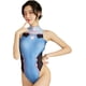 thumbnail image 1 of Disfraz de anime sexy para mujer (blanco), ropa interior Kawaii, bañador de una pieza de cintura alta, medias de cintura alta, 1 of 4