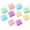 A,10Pc, variant on 50Pc Transparent Mini Paper Clips, Reusable Plastic Push Clips, Portable Document Fasteners, Cute Small Binder Clips for Paperwork, Notebook Pages, Office Supplies, File Sorting Storage