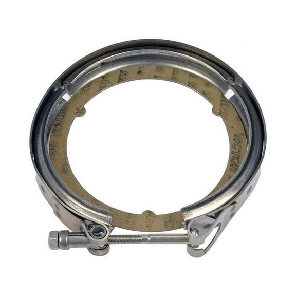 Turbocharger Adapter to Front Line Exhaust Clamp - Compatible with 2008 - 2010 Dodge Ram 4500 6.7L 6-Cylinder 2009