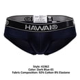 thumbnail image 4 of HAWAIR 41962 Cotton blend Briefs Color Dark Blue-01 Size M, 4 of 5