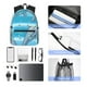 thumbnail image 4 of Disketp Dolphin Mochila Ligera Clásica con Múltiples Bolsillos, Mochila Casual para Hombre y Mujer, Ideal para Escuela, Trabajo y Viajes, 4 of 6