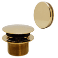 thumbnail image 5 of Westbrass Sch. 40 ABS Bathtub Drainage System with Tip-Toe Drain and No-Hole Elbow Cover, Polished Brass, 5 of 14
