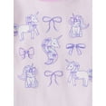 thumbnail image 2 of The Children's Place Baby & Toddler Girls Short Sleeve Unicorn Snug Fit PJs, Sizes 12M-5T, 2 of 3