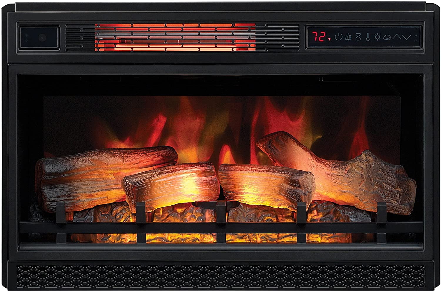 ClassicFlame 32-In 3D Spectrafire Plus Infrared Electric Fireplace Insert -  32II042FGL - Walmart.com