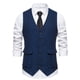 thumbnail image 1 of Chaleco de traje vintage para hombre con bolsillos tridimensionales y botonadura sencilla, 1 of 5